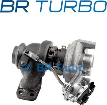 BR Turbo 4937302013RS - Турбина, компрессор www.autospares.lv