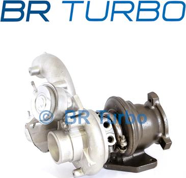 BR Turbo 4937707343RS - Турбина, компрессор www.autospares.lv