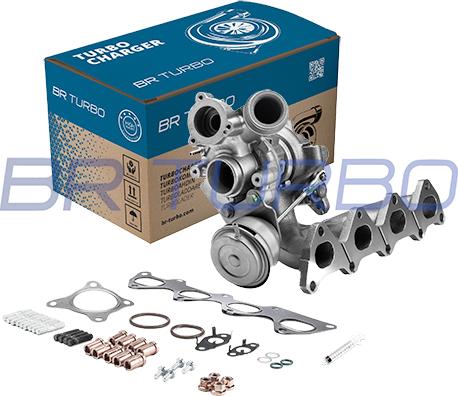 BR Turbo 49T7301005RSM - Kompresors, Turbopūte autospares.lv