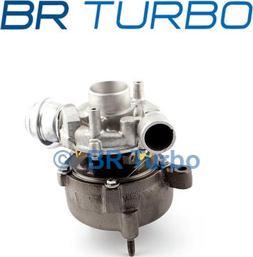 BR Turbo 454158-5001RS - Турбина, компрессор www.autospares.lv