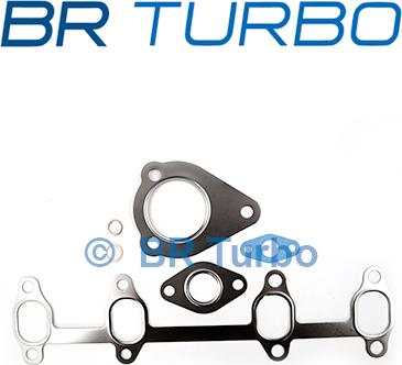 BR Turbo 713672-5001RSG - Турбина, компрессор www.autospares.lv