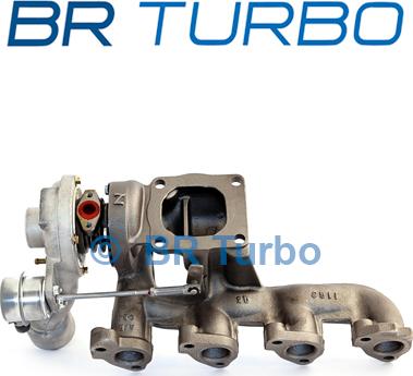 BR Turbo 452124-5001RS - Турбина, компрессор www.autospares.lv