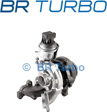 BR Turbo 54409880036RS - Kompresors, Turbopūte autospares.lv