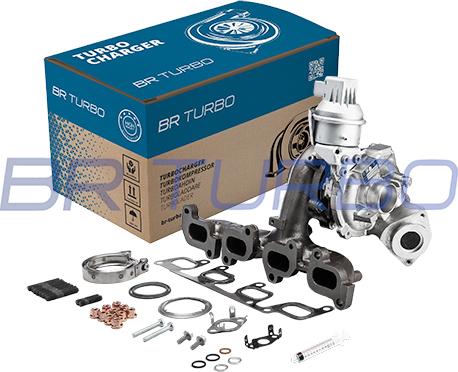 BR Turbo 54409880036RSM - Kompresors, Turbopūte autospares.lv