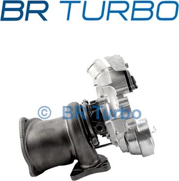 BR Turbo 54399980123RS - Kompresors, Turbopūte www.autospares.lv