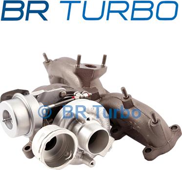 BR Turbo 54399880058RS - Турбина, компрессор www.autospares.lv