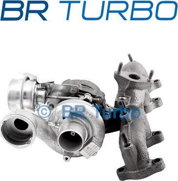 BR Turbo 54399880057RS - Kompresors, Turbopūte autospares.lv