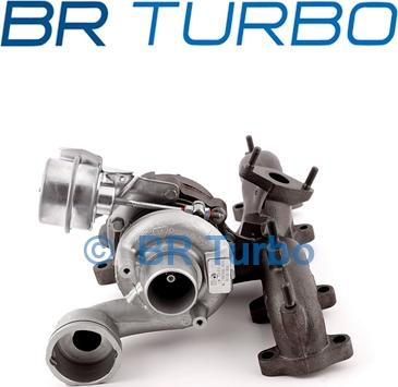 BR Turbo 54399880060RS - Турбина, компрессор www.autospares.lv