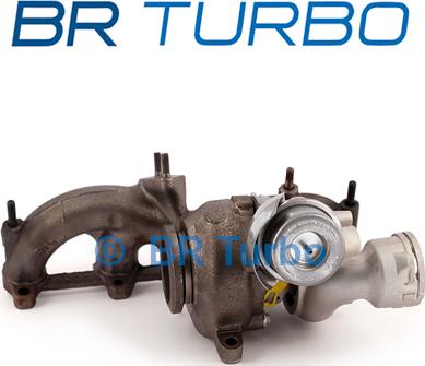 BR Turbo 54399880084RSG - Турбина, компрессор www.autospares.lv