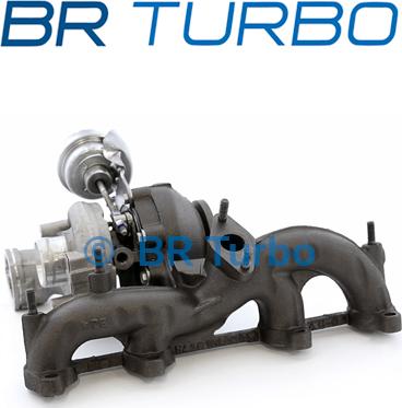 BR Turbo 54399880085RS - Турбина, компрессор www.autospares.lv