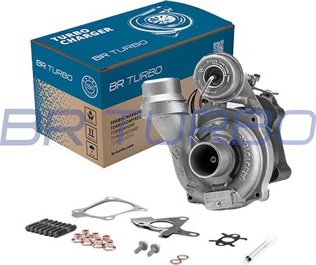 BR Turbo 54359980029RSM - Турбина, компрессор www.autospares.lv