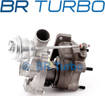 BR Turbo 54359880002RSG - Турбина, компрессор www.autospares.lv