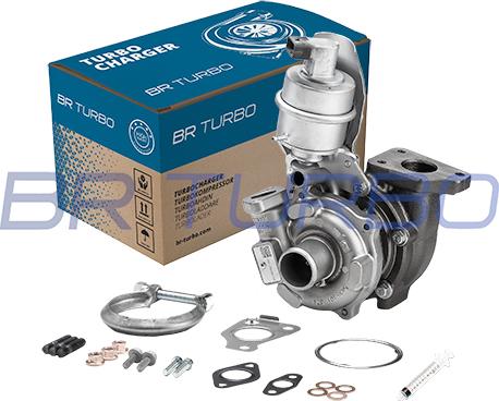 BR Turbo 54359880027RSM - Kompresors, Turbopūte autospares.lv