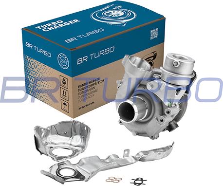 BR Turbo 54389880017RSG - Турбина, компрессор www.autospares.lv