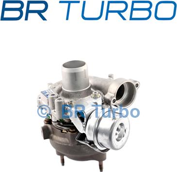 BR Turbo 54389880017RS - Турбина, компрессор www.autospares.lv