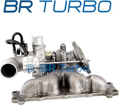 BR Turbo 53039980505RS - Турбина, компрессор www.autospares.lv