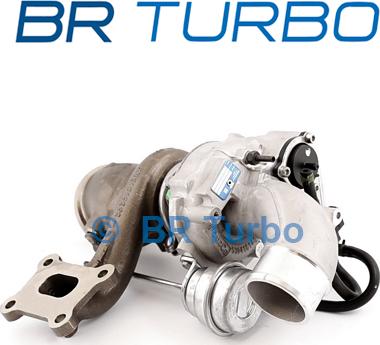 BR Turbo 53039880420RS - Турбина, компрессор www.autospares.lv