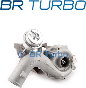 BR Turbo 53039880035RS - Турбина, компрессор www.autospares.lv