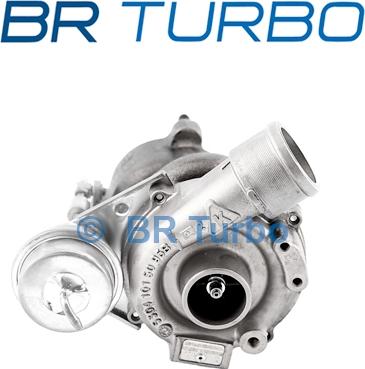 BR Turbo 53039880029RS - Турбина, компрессор www.autospares.lv