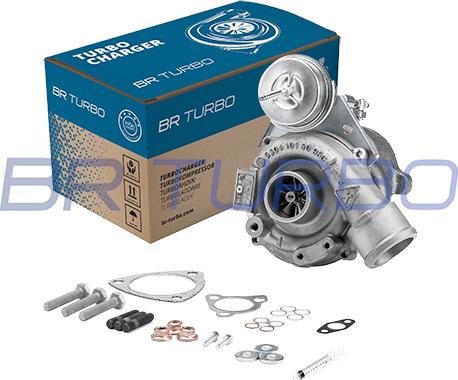 BR Turbo 53039880025RSM - Kompresors, Turbopūte autospares.lv