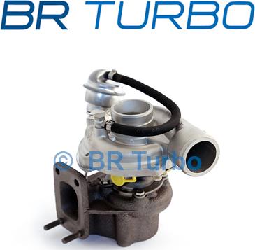 BR Turbo 53039880076RS - Турбина, компрессор www.autospares.lv