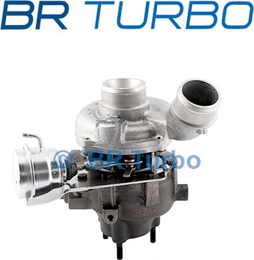 BR Turbo 53039880144RS - Турбина, компрессор www.autospares.lv