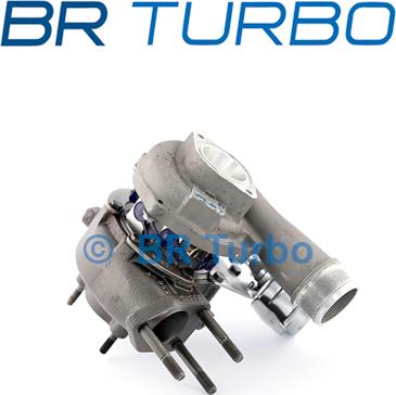 BR Turbo 53039880143RS - Турбина, компрессор www.autospares.lv