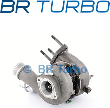 BR Turbo 53039880143RS - Турбина, компрессор www.autospares.lv