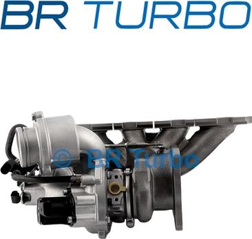 BR Turbo 53039880105RS - Kompresors, Turbopūte www.autospares.lv