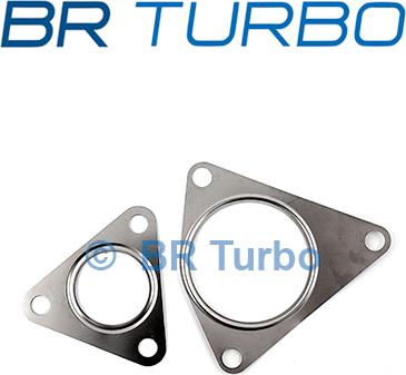 BR Turbo 53039880190RSG - Турбина, компрессор www.autospares.lv