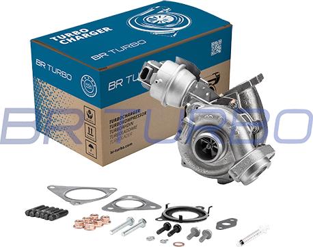 BR Turbo 53039880189RSM - Турбина, компрессор www.autospares.lv