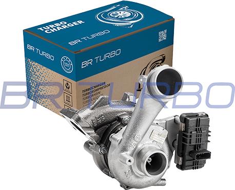 BR Turbo 53039880338RS - Турбина, компрессор www.autospares.lv