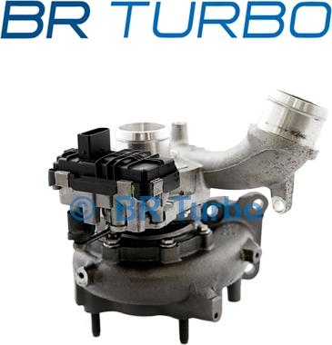 BR Turbo 53039880337RS - Турбина, компрессор www.autospares.lv