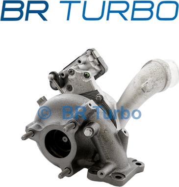 BR Turbo 53039880337RS - Турбина, компрессор www.autospares.lv