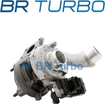 BR Turbo 53039880337RS - Турбина, компрессор www.autospares.lv