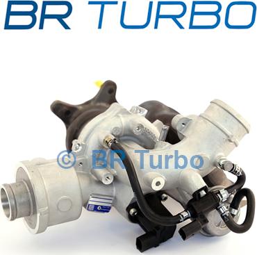 BR Turbo 53039880291RS - Турбина, компрессор www.autospares.lv