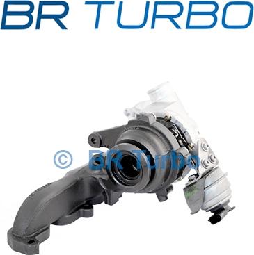 BR Turbo 847671-5001RS - Турбина, компрессор www.autospares.lv