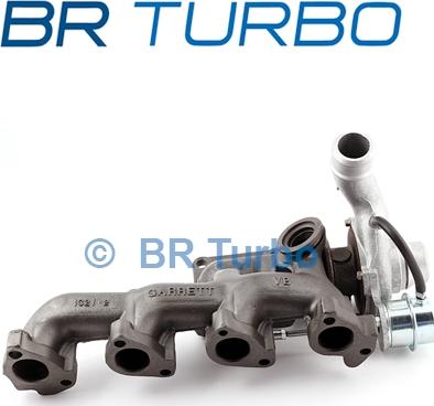 BR Turbo 802419-5010RSG - Турбина, компрессор www.autospares.lv