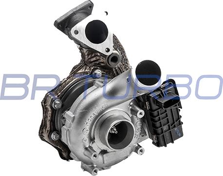 BR Turbo 810587-5001RS - Kompresors, Turbopūte www.autospares.lv