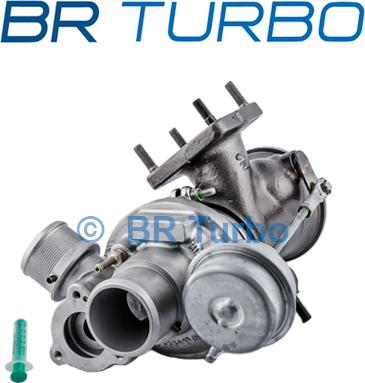 BR Turbo 812811-5001RS - Турбина, компрессор www.autospares.lv