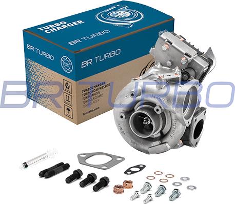 BR Turbo 742730-5001RSM - Турбина, компрессор www.autospares.lv