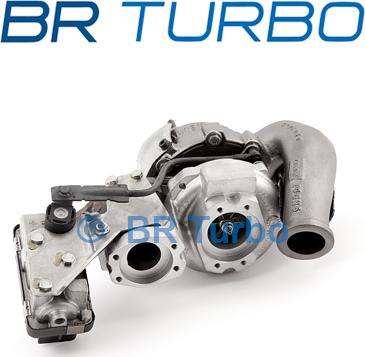 BR Turbo 755300-5001RS - Турбина, компрессор www.autospares.lv