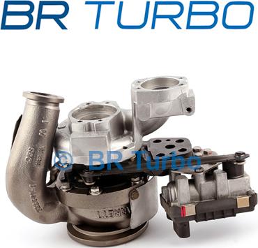 BR Turbo 755298-5001RS - Турбина, компрессор www.autospares.lv