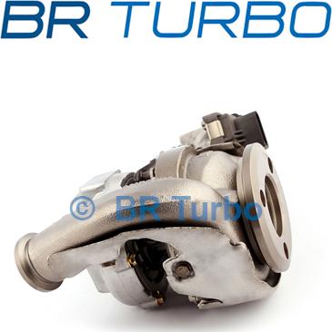 BR Turbo 755298-5001RS - Турбина, компрессор www.autospares.lv