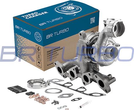 BR Turbo 756062-5001RSM - Турбина, компрессор www.autospares.lv