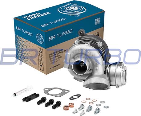 BR Turbo 750431-5001RSM - Турбина, компрессор www.autospares.lv