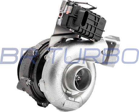 BR Turbo 758351-5001RS - Турбина, компрессор www.autospares.lv