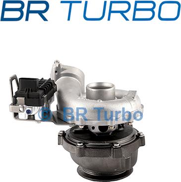 BR Turbo 758351-5001RS - Турбина, компрессор www.autospares.lv