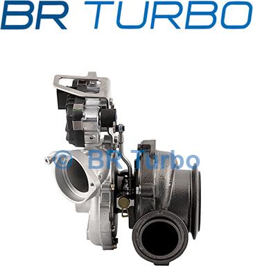 BR Turbo 758351-5001RS - Турбина, компрессор www.autospares.lv