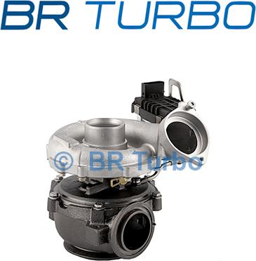 BR Turbo 758351-5001RS - Турбина, компрессор www.autospares.lv